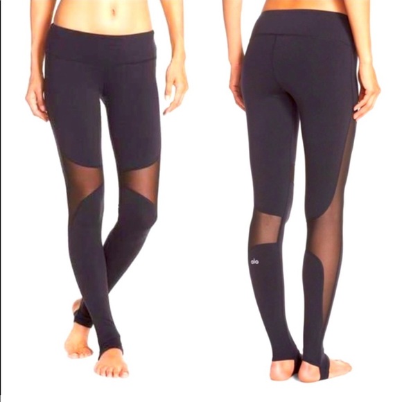 ALO yoga coast stirrup leggings black small - Picture 1 of 10
